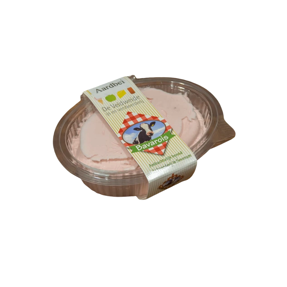 Bavarois aardbei