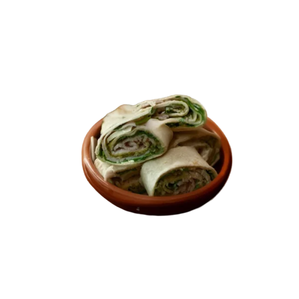 Kip-pesto wrap (6 stukjes)