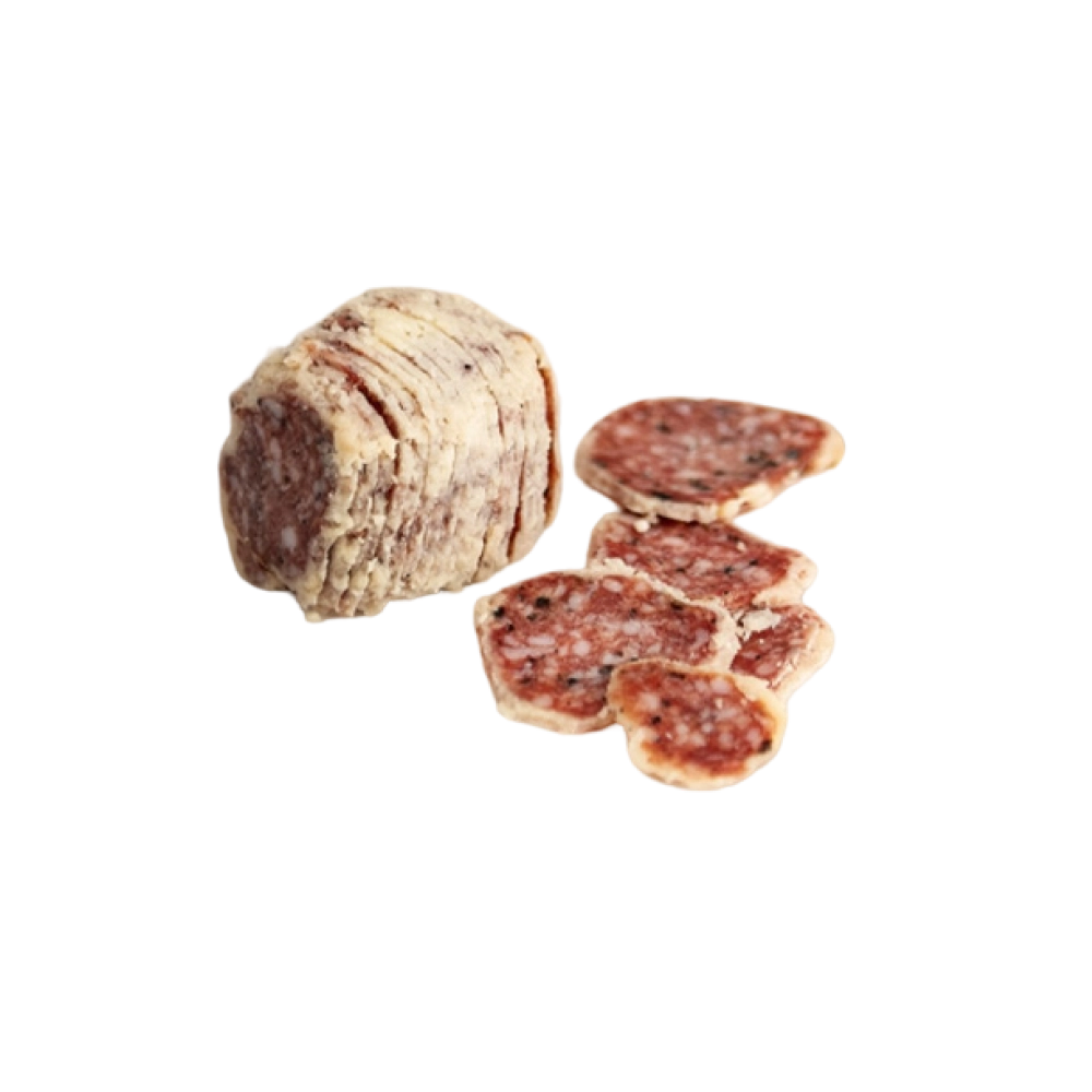 Saltufo gesneden
