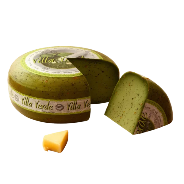 Villa verde groene pesto kaas
