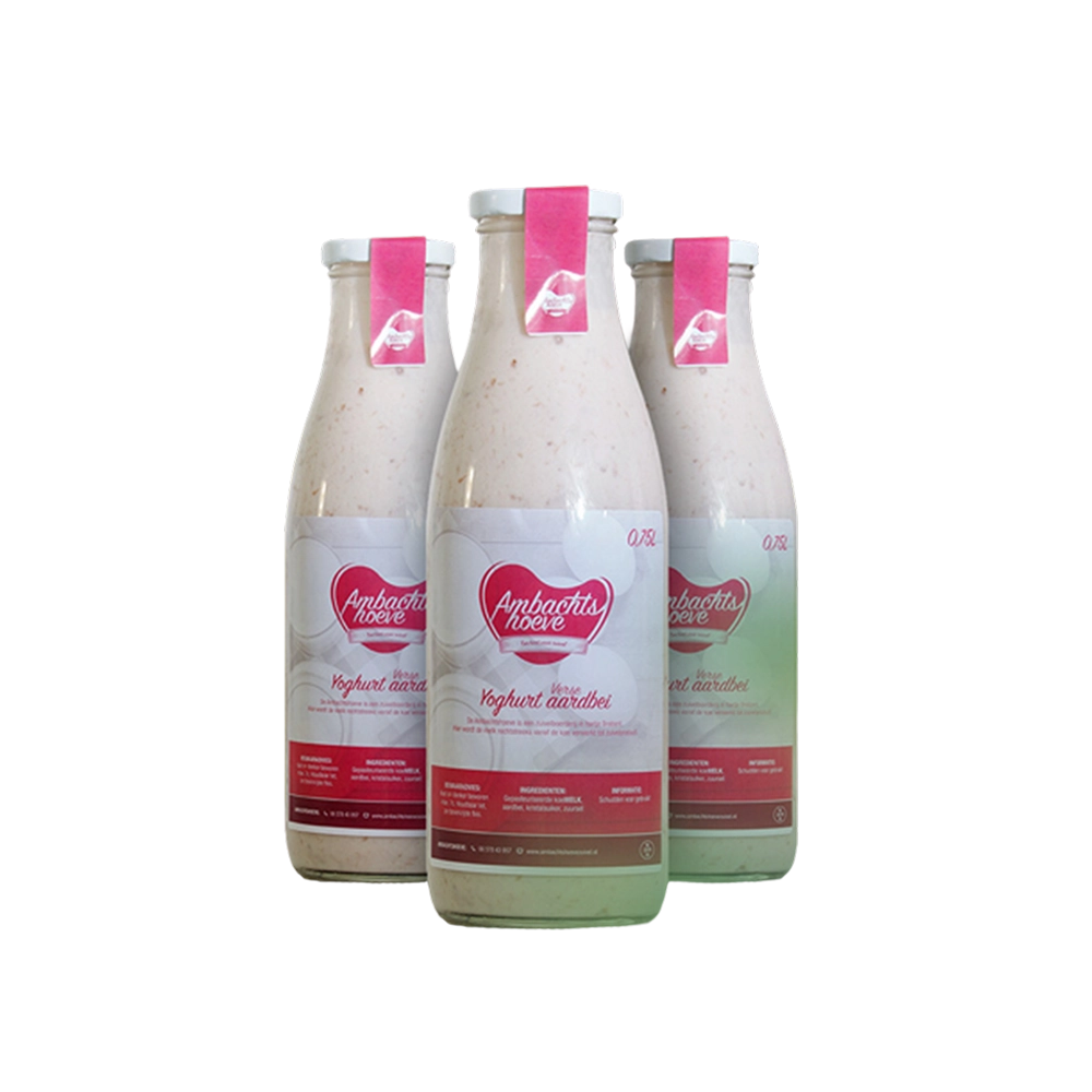 Yoghurt Aardbei 750ml